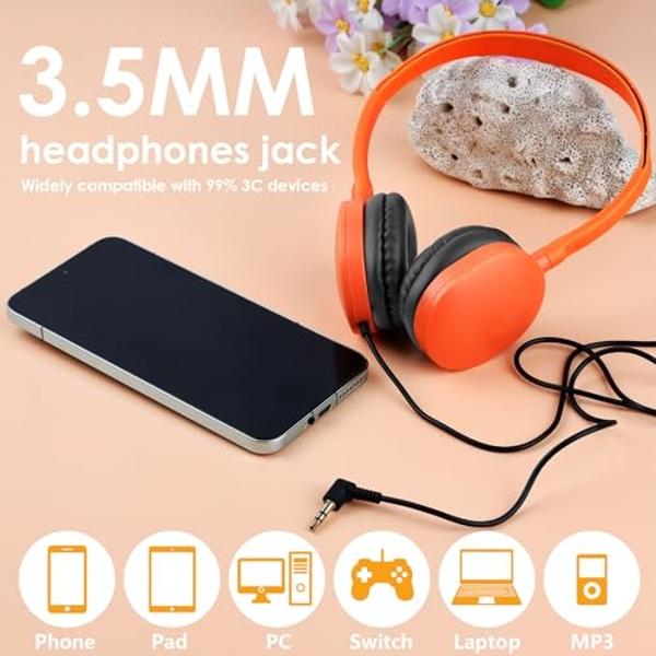 Auriculares con cable LilGadgets Connect+ para niños, para la escuela, con micrófono, limitador de volumen y reducción de ruido, supraaurales con cable, tecnología SharePort y acol