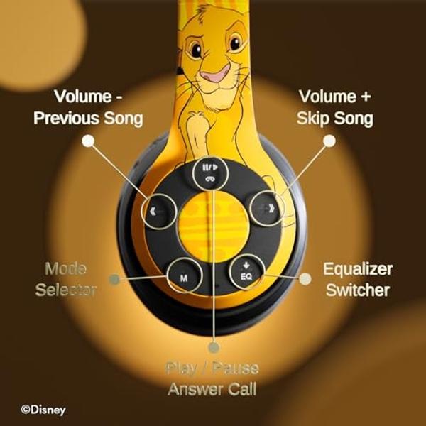 Auriculares inalámbricos JLab Go Lux ANC, color malva, con cancelación activa de ruido híbrida, supraaurales premium con Bluetooth, sonido personalizable, modo Be Aware, comodidad 