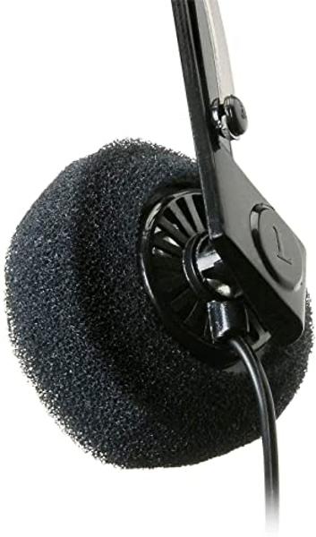 Miniauriculares estéreo ligeros Parts Express con cable de 1,2 metros