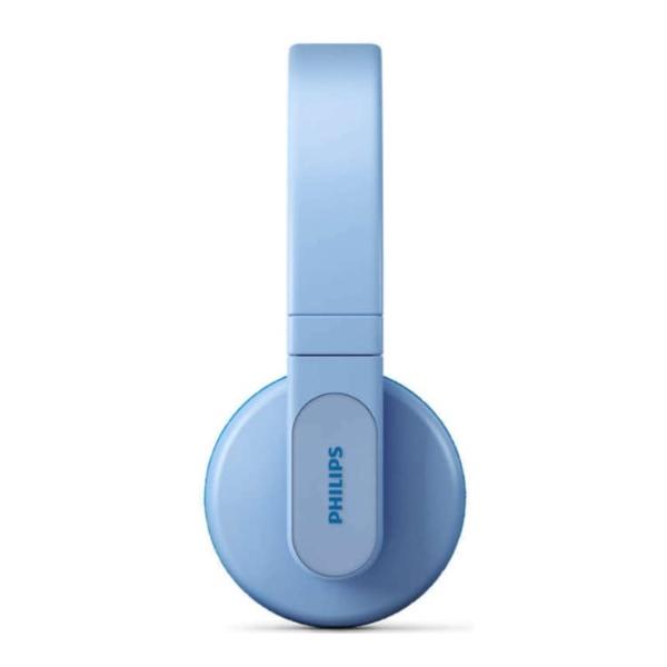 Auriculares inalámbricos PHILIPS K4206 para niños, supraaurales con Bluetooth, escucha segura, aplicación de control parental, paneles iluminados, controladores de 32 mm, sonido de