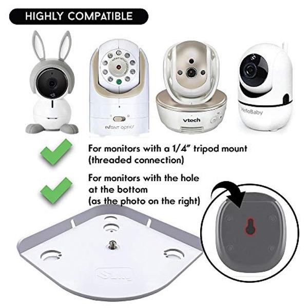 Monitor de bebé LeapFrog LF930HD, pantalla HD de 7" y 720p, videovigilancia con cámara y audio, acceso remoto inteligente de 1080p, giro e inclinación de 360°, luz nocturna a color