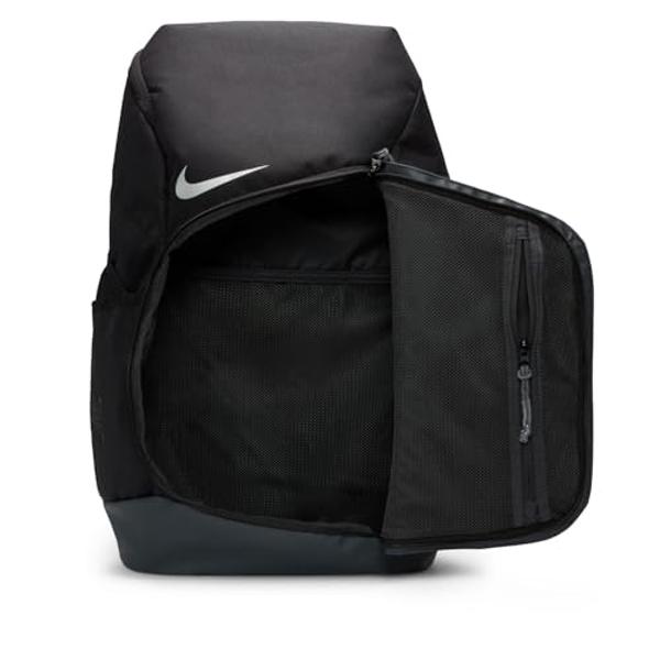 Mochilas NIKE Elite Negro/Antracita/Plata Metalizado Talla Única, Negro/Antracita/Plata Metalizado, Talla Única, Retro
