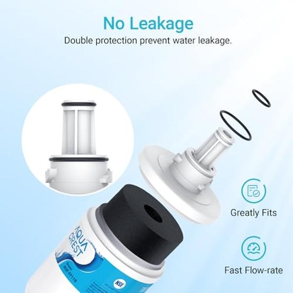 Filtro de agua para refrigerador AQUA CREST DA29-00003G, repuesto para ...