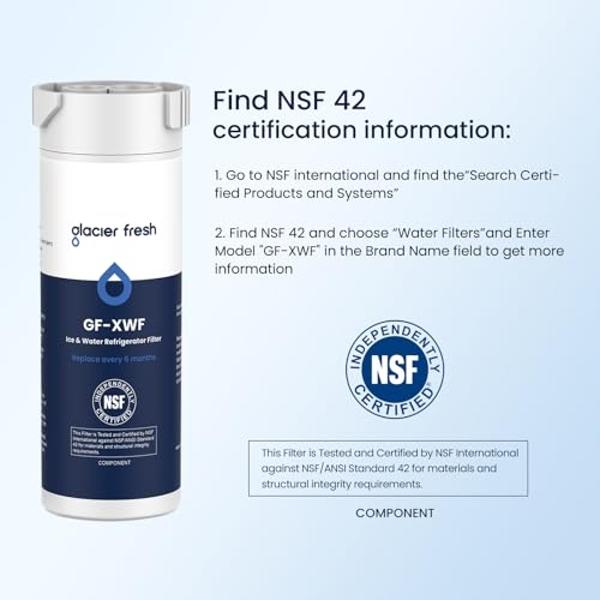 Filtro de agua para refrigerador FRIGIDAIRE EPTWFU01 PureSource Ultra II, 1 unidad, blanco
