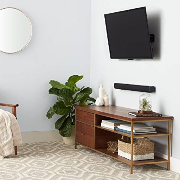 Soporte de pared para TV con movimiento completo, brazos articulados, giratorios, inclinables y extensibles para la mayoría de televisores de pantalla plana curva LED LCD de 26 a 5
