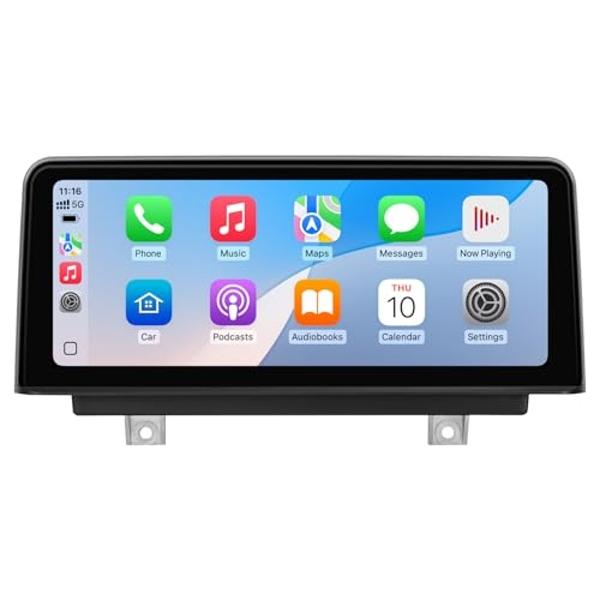 Radio con pantalla CarPlay de 10,25" para BMW F30 | Android Auto y MirrorLink inalámbricos | Sistema Linux para BMW Serie 3/4 (2013-2016) | El sistema NBT conserva los controles iD