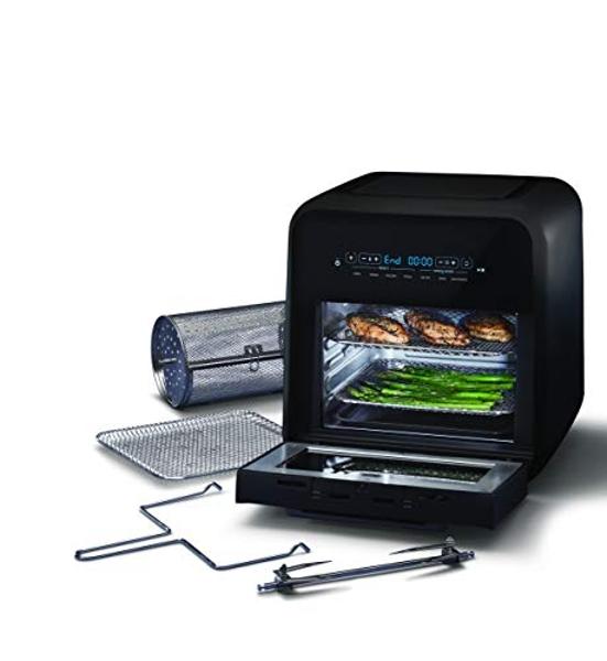Oster 2086062 - Horno freidora de aire y multicocina, color negro