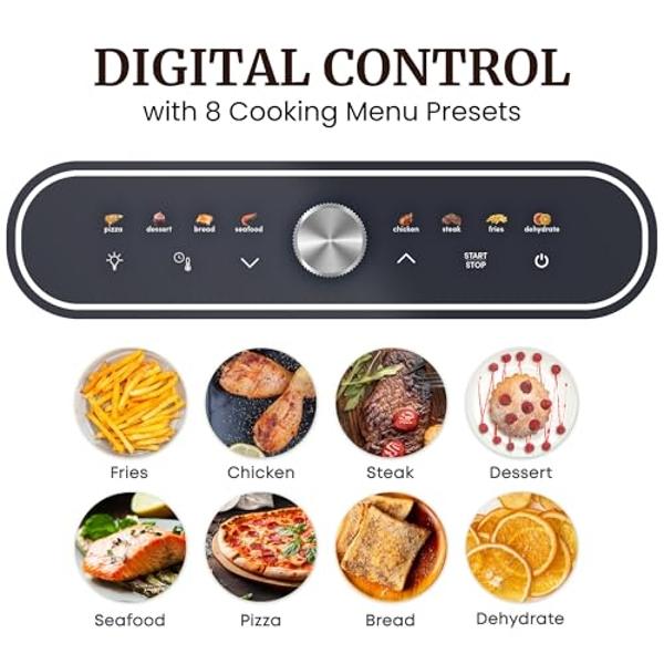 Juego oficial de cocina y repostería Instant Pot, compatible con ollas a presión eléctricas de 6 y 8 cuartos de galón y tapa para freidora de aire Duo Crisp, 4 piezas, multicolor