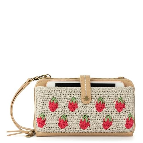 Bolso bandolera para smartphone Sak Iris: bolso de mano de crochet