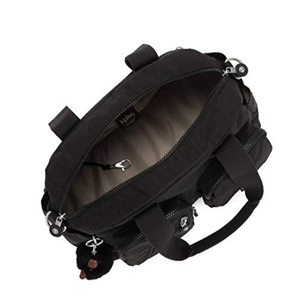 Bolso de hombro Kipling Defea en tono negro