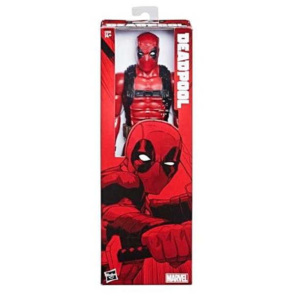 Figura de acción de Marvel Deadpool de 12 pulgadas con accesorio, juguetes de superhéroes para fanáticos de 14 años en adelante