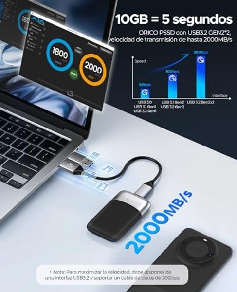 Samsung T7 Shield SSD portátil de 2 TB, USB 3.2 Gen2, resistente, con certificación IP65, para fotógrafos, creadores de contenido y jugadores, unidad de estado sólido externa (MU-P