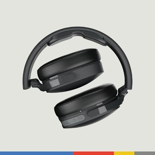 Audífonos inalámbricos Skullcandy Hesh Evo con Bluetooth, cable de carga, aislamiento de ruido, hasta 36 horas de batería, diseño plegable y ligero, micrófono para iPhone y Android