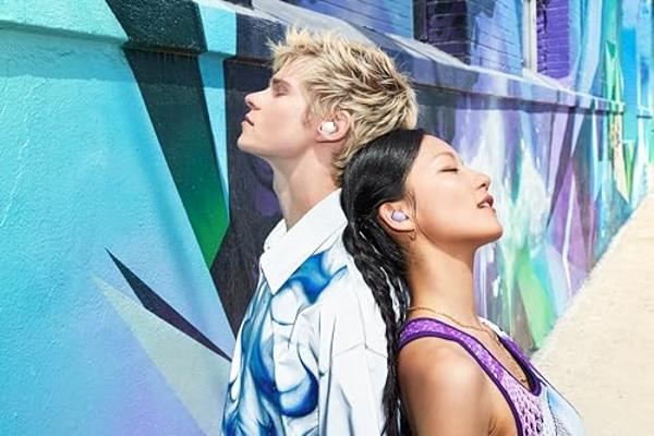 Auriculares Bluetooth inalámbricos Samsung Galaxy Buds 2 Pro, cancelación de ruido, sonido Hi-Fi, audio 360, ajuste cómodo, voz HD, resistencia al agua IPX7, color blanco [Versión 