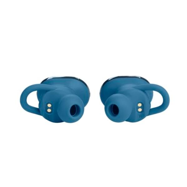 JBL Endurance Race TWS: auriculares deportivos inalámbricos impermeables, sonido JBL Pure Bass, hasta 30 horas de batería, certificación IP67 de impermeabilidad y resistencia al po