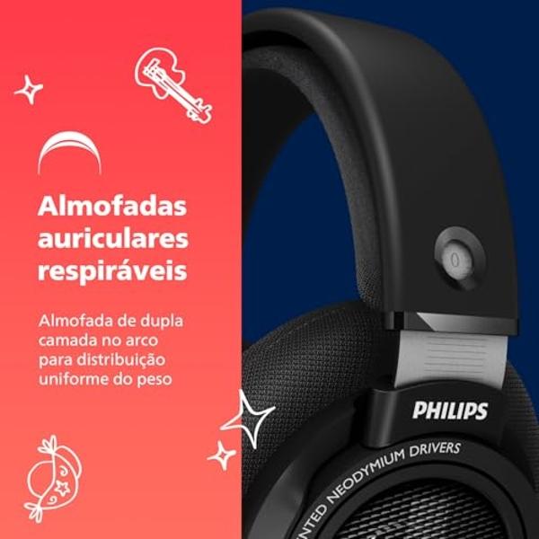 Auriculares estéreo supraaurales Philips Audio SHP9500 HiFi Precision (negros)