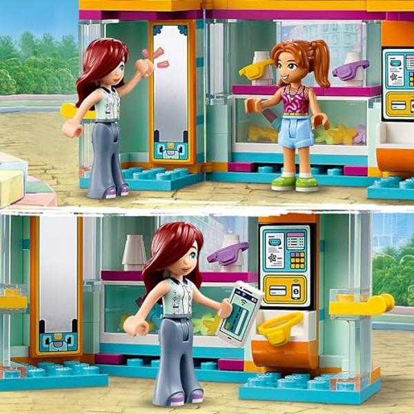 Lori – Mini muñeca y carrito de helados – Ropa y accesorios para muñecas de 15 cm – Cucharas, conos, helados suaves y paletas – Juguetes para niños – 3 años + – El carrito de helad