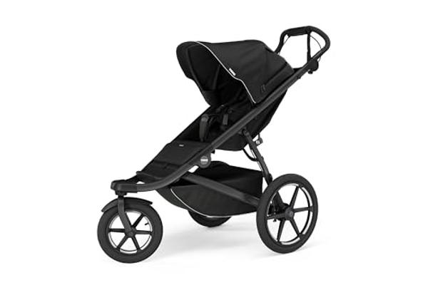 Cochecito todoterreno Thule Urban Glide 3 para un solo niño, sistema de suspensión total, neumáticos de aire, asiento vertical con reclinación ajustable y reposapiernas integrado, 