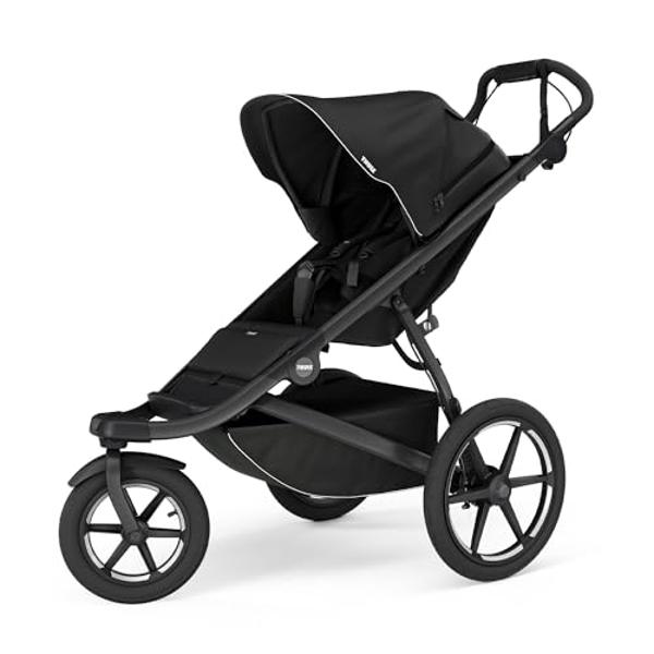 Cochecito todoterreno Thule Urban Glide 3 para un solo niño, sistema de suspensión total, neumáticos de aire, asiento vertical con reclinación ajustable y reposapiernas integrado, 