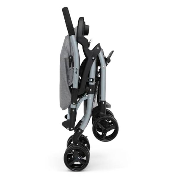 Cochecito con asa reversible Jeep Unlimited, tweed gris