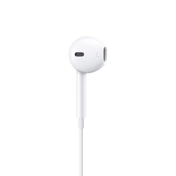 Auriculares Apple EarPods con conector USB-C, auriculares con cable y control remoto integrado para controlar la música, las llamadas y el volumen.