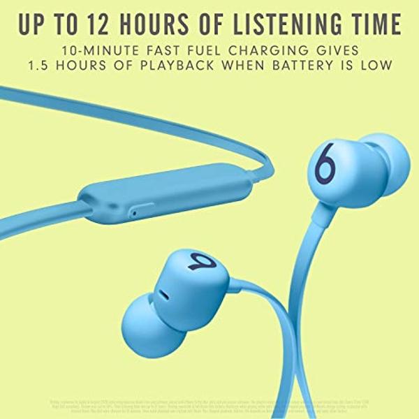 Auriculares inalámbricos Beats Flex - Chip Apple W1, auriculares magnéticos, Bluetooth de clase 1, 12 horas de reproducción, micrófono integrado - Azul llama