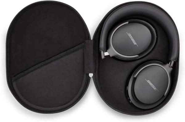 Audífonos Bluetooth Bose QuietComfort Ultra, inalámbricos con audio espacial, supraaurales, cancelación de ruido y micrófono, hasta 24 horas de reproducción, color negro