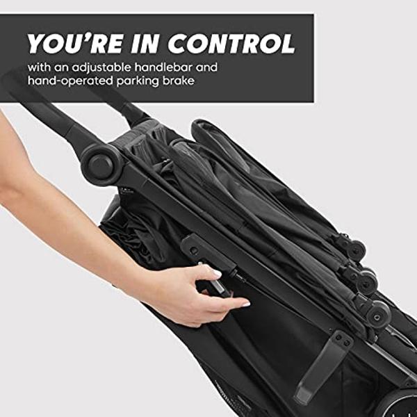 Cochecito convertible Contours Element, lado a lado, para bebés y niños pequeños, con asientos reversibles, compatible con asientos para bebés, amplio espacio de almacenamiento, ca