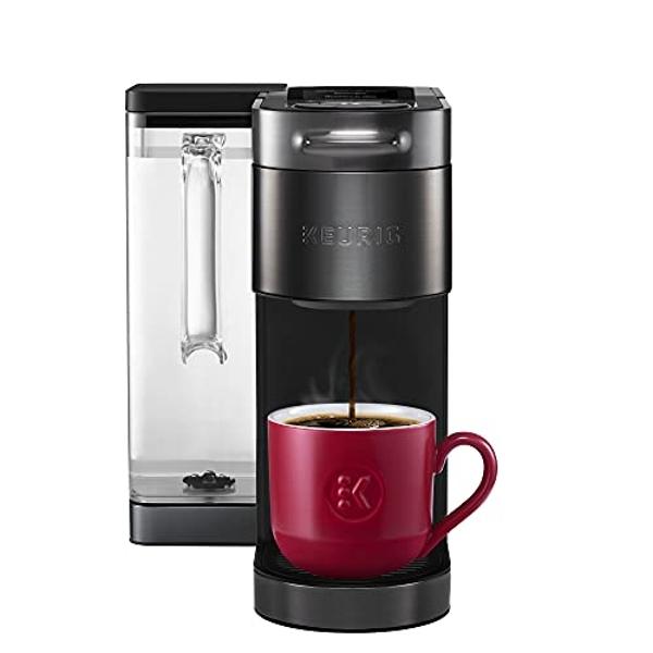 Cafetera inteligente Keurig K-Supreme Plus, cápsulas individuales K-Cup, tecnología BREWID y MultiStream, 78 oz, color negro