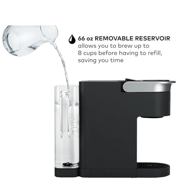 Cafetera inteligente Keurig K-Supreme, tecnología MultiStream, prepara tazas de 6 a 12 oz, color negro