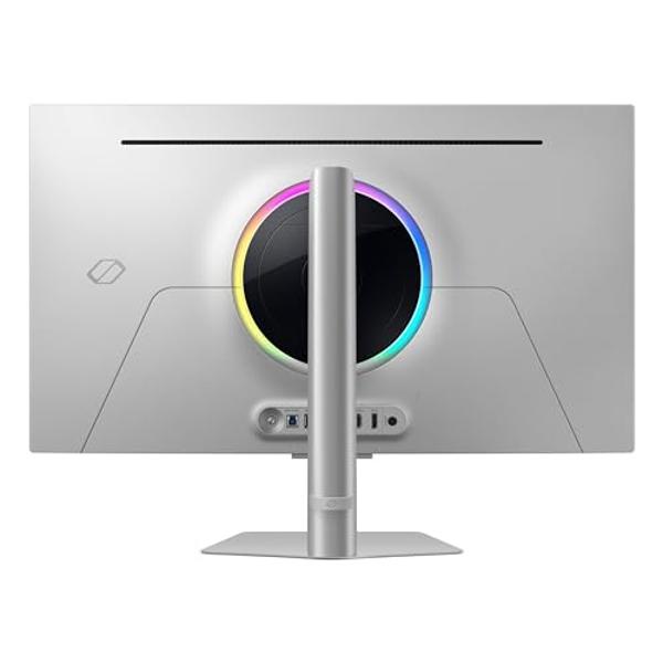 Monitor para juegos Samsung Odyssey OLED G8 (G80SD) de 32" 4K UHD compatible con G-Sync, QD-OLED, 240 Hz, 0,03 ms, pantalla antirreflejos, elegante diseño metálico, 3 años de garan