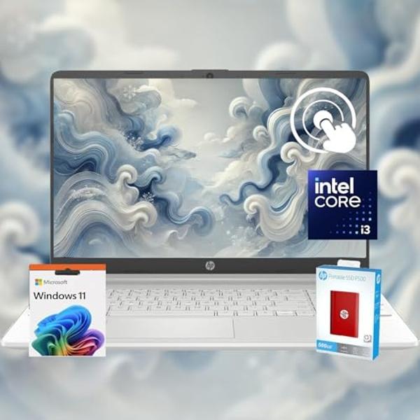 Portátil HP Pavilion de 15,6" con pantalla táctil y 12 meses de garantía de Microsoft • 40 GB de RAM • 1 TB de almacenamiento (512 GB SSD + 512 GB de disco duro externo) • CPU Inte