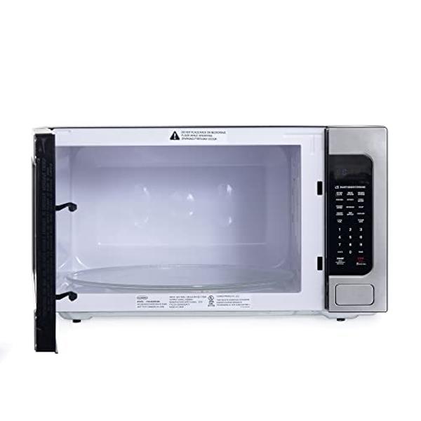 Horno microondas inteligente de encimera GE | Con tecnología Scan-to-Cook y conectividad wifi | Capacidad de 0.9 pies cúbicos, 900 vatios | Artículos esenciales para el hogar y la 