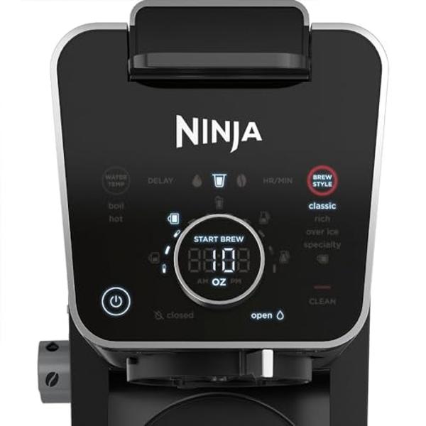 Cafetera de goteo Ninja CFP305 DualBrew Pro Specialty de 12 tazas con ...