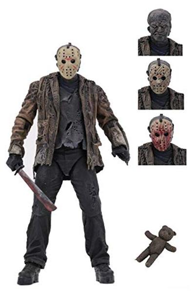 Freddy vs Jason - Figura de acción a escala de 18 cm - Ultimate Jason ...