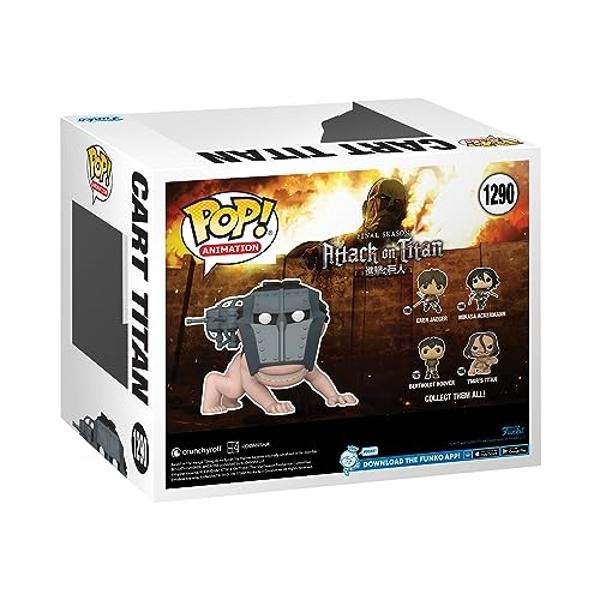 FUNKO POP! SUPER: Ataque a los Titanes - Cart Titan