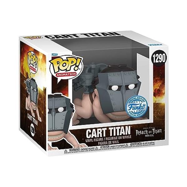 FUNKO POP! SUPER: Ataque a los Titanes - Cart Titan
