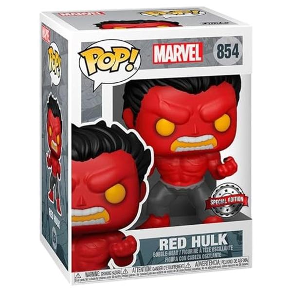 Figura Funko Pop! Marvel: Hulk Rojo (Exclusiva de Hot Topic)
