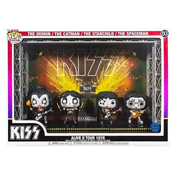 Pack de 5 figuras FUNKO AC/DC POP! Moments DLX Vinyl AC/DC en concierto ...