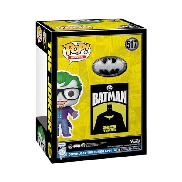 Funko Pop Movies: Batman 85.º aniversario - El Guasón - Figura de vinilo coleccionable - Idea de regalo - Mercancía oficial - Juguetes para niños y adultos - Fans de superhéroes - 