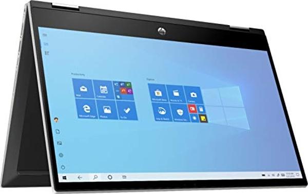 Portátil convertible HP Pavilion X360 2 en 1 de 14" con pantalla táctil HD, Intel Core i3-1005G1 de 10.ª generación, 8 GB de RAM, SSD de 128 GB, wifi, cámara web y Windows 10 S.