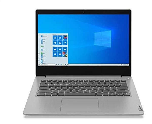 Portátil Lenovo IdeaPad 3i de 10.ª generación con procesador i5 10210U, pantalla FHD de 14", 1080p, 8 GB DDR4, SSD de 512 GB, Windows 11 Home, gris platino