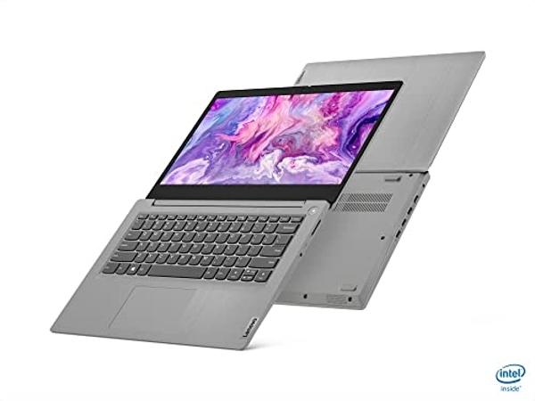 Portátil Lenovo IdeaPad 3i de 10.ª generación con procesador i5 10210U, pantalla FHD de 14", 1080p, 8 GB DDR4, SSD de 512 GB, Windows 11 Home, gris platino