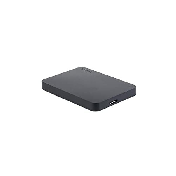 Disco duro externo portátil Toshiba Canvio Basics de 1 TB, USB 3.0, negro - HDTB410XK3AA