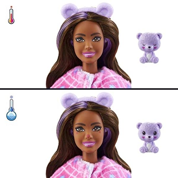 Muñeca Barbie Cutie Reveal, disfraz de oso de peluche de la serie