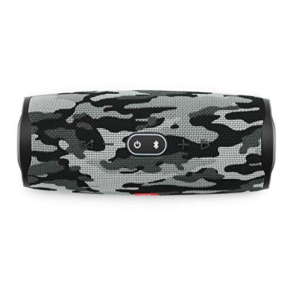 Altavoz Bluetooth portátil JBL Charge 4 (Camuflaje negro/blanco)