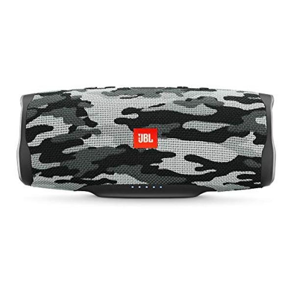 Altavoz Bluetooth portátil JBL Charge 4 (Camuflaje negro/blanco)