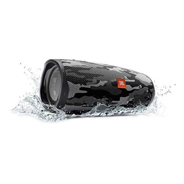 Altavoz Bluetooth portátil JBL Charge 4 (Camuflaje negro/blanco)