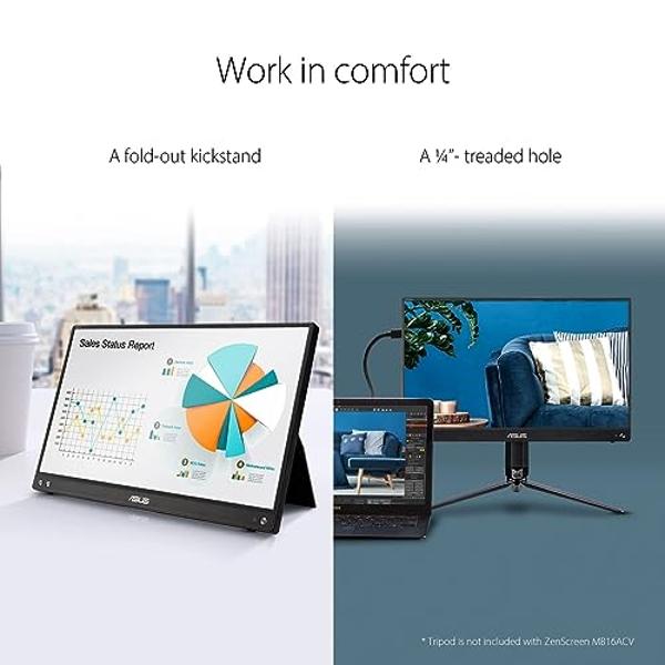 Monitor Packard Bell airFrame FHD de 21", 1920 x 1080, ultrapanorámico, compatible con soporte VESA, ajuste de inclinación, HDMI/VGA, bisel delgado, ideal para el hogar, la oficina