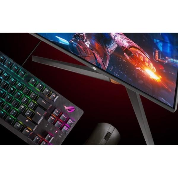 Monitor para juegos Alienware AW2723DF: pantalla QHD de 27 pulgadas (2560 x 1440) de 240 Hz (DP 1.4), tiempo de respuesta de 1 ms, NVIDIA G-Sync, modos OSD predefinidos, ajuste de 